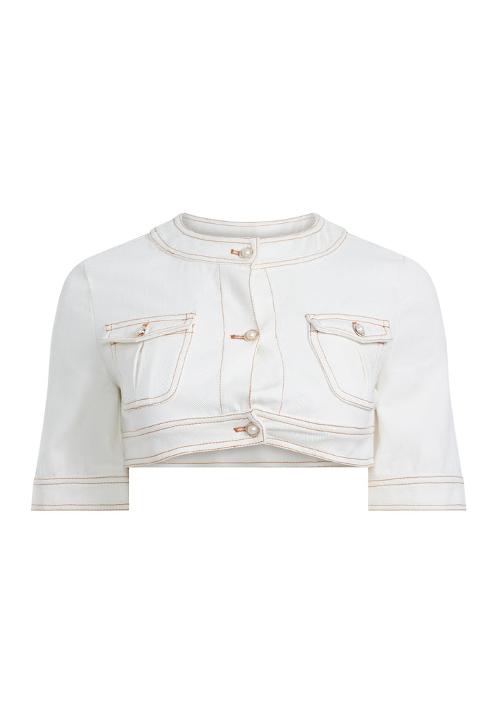 PENTHOUSE DENIM TOP  - DOLLHOUSE