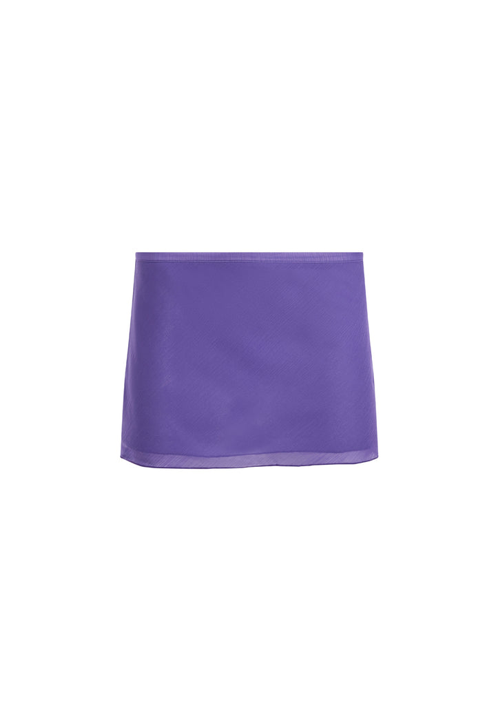 MARTINI MINI SKIRT - GRAPE