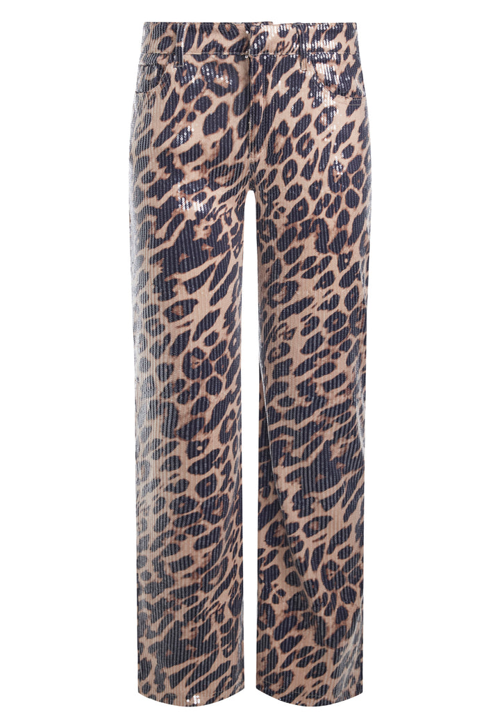 HEARTBREAKER PANT - SAFARI SEQUIN