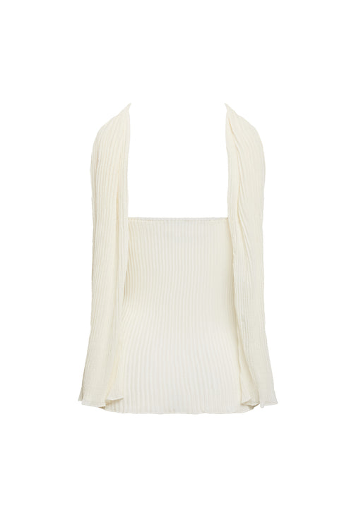 FORD STRAPLESS TOP - IVORY