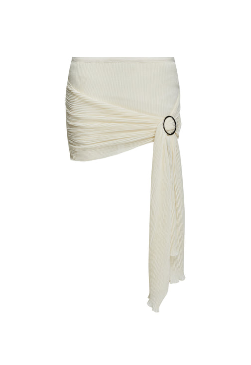 FORD MINI SKIRT - IVORY