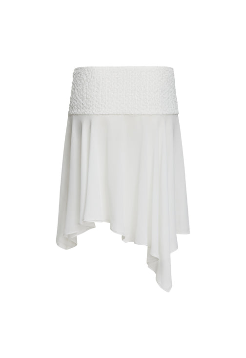 DANCER MIDI SKIRT - SNOW