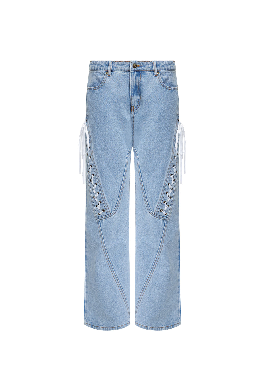 DOLLHOUSE JEAN - WASHED BLUE