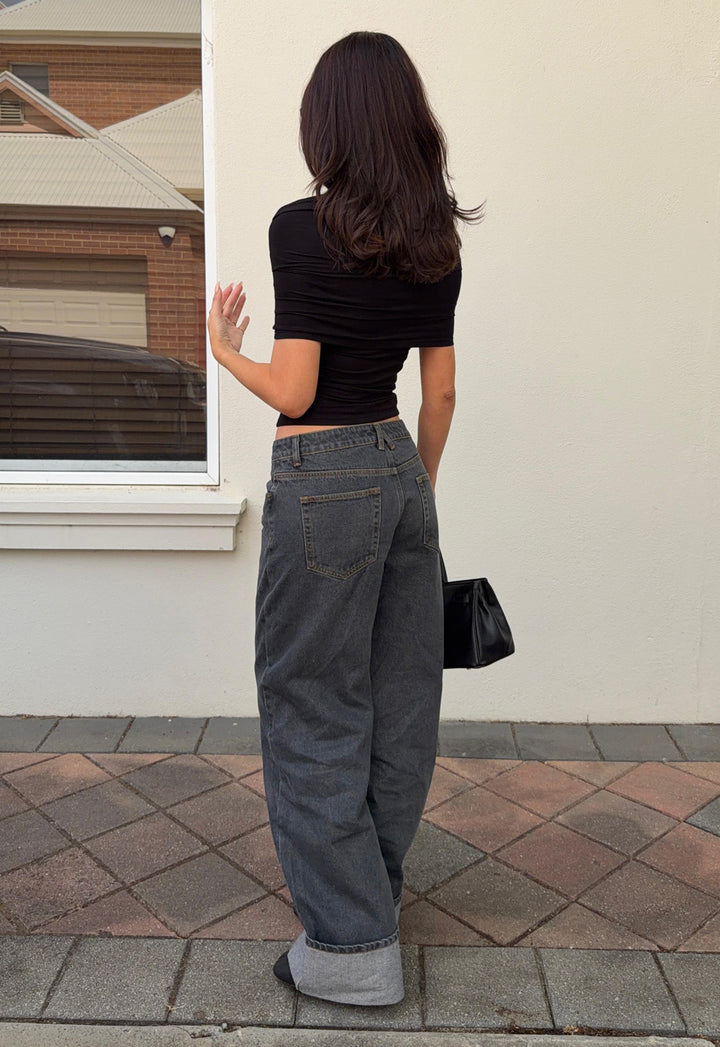 BELLA VITA TOP - NOIR