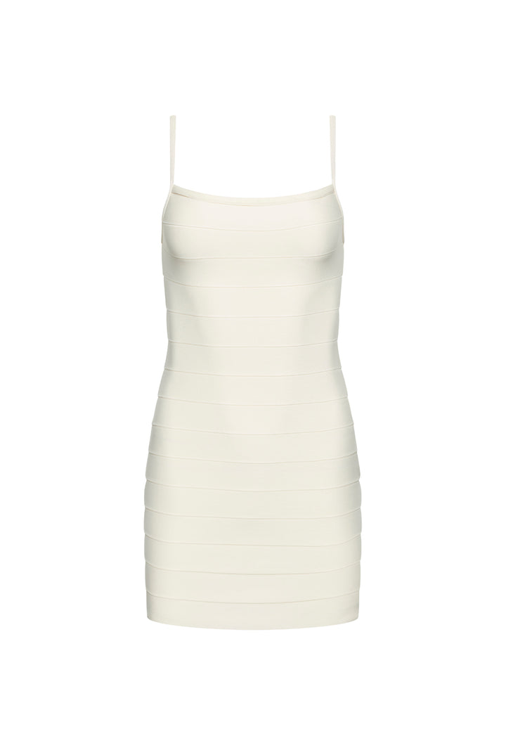 MALIBU MINI DRESS - CREAM