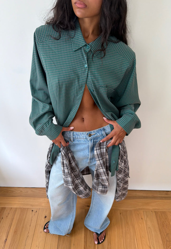 NOTTING HILL SHIRT - FOREST PLAID
