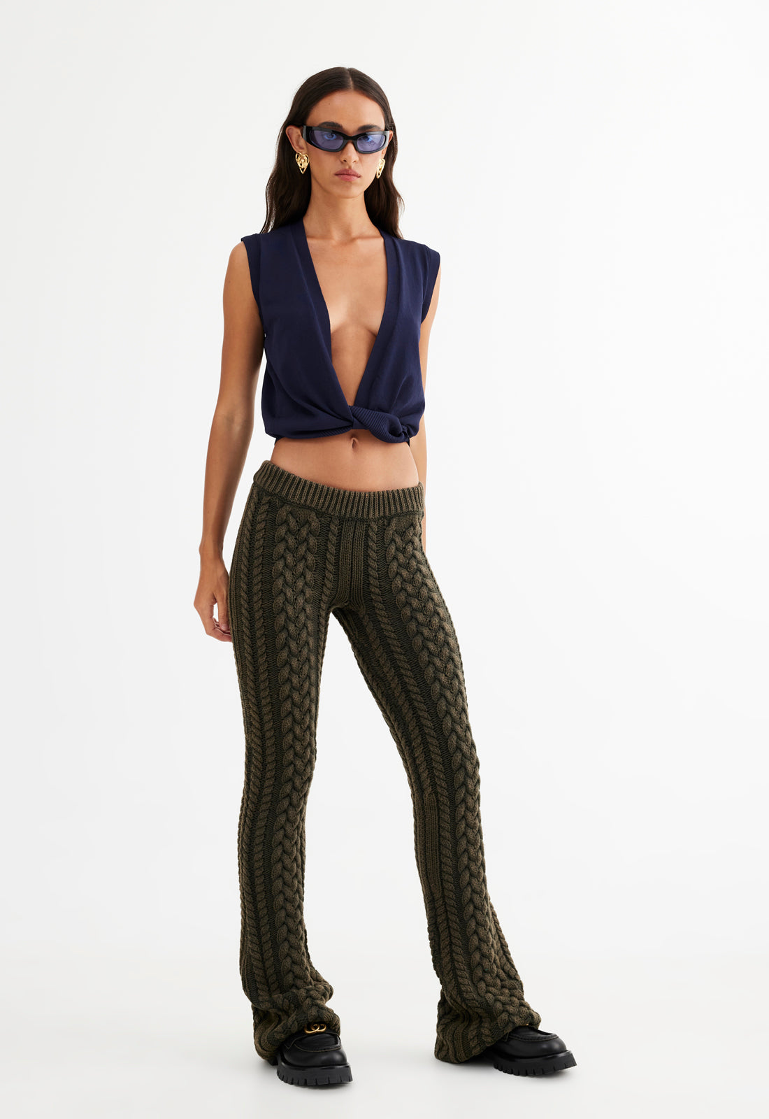 TINY DANCER TOP - NAVY